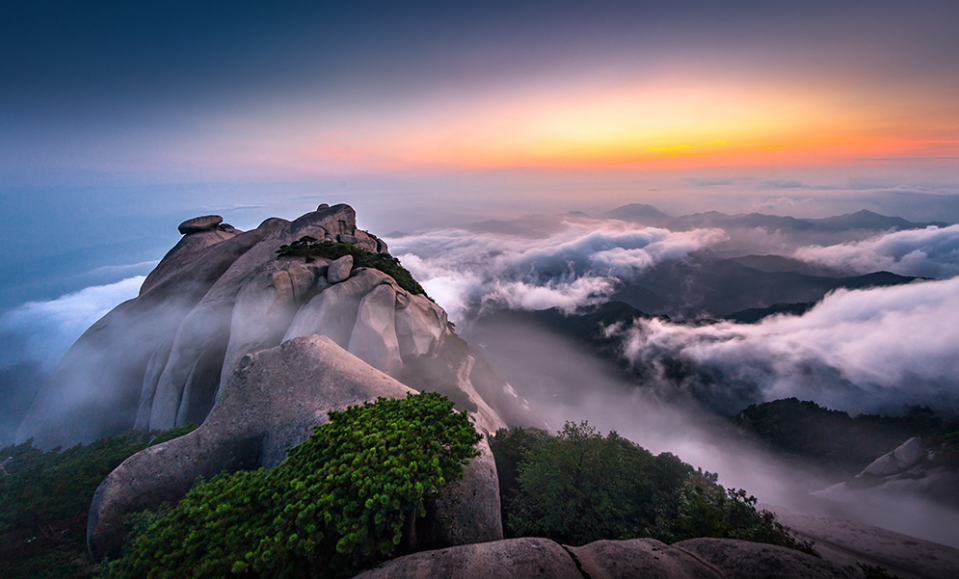 走进天柱山风景区（安徽）