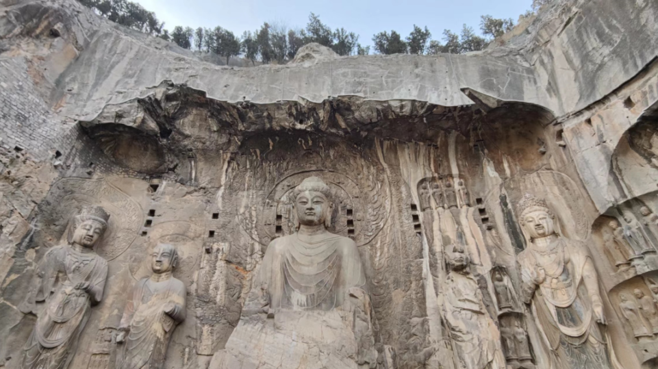 走进洛阳市龙门石窟景区（河南）