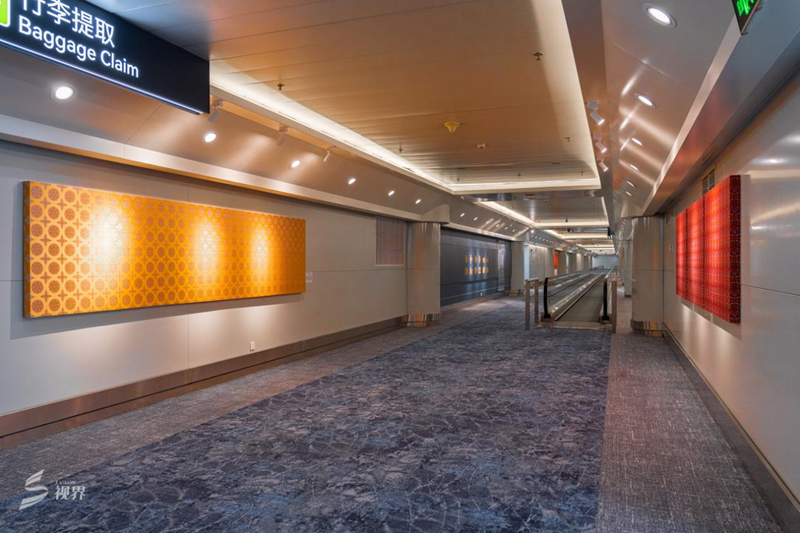 Shu Brocade Cultural Corridor Unveiled at International Hall of Terminal 1, Chengdu Shuangliu International Airport
